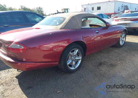 1997 Jaguar Xk8 из США, поврежденный, VIN SAJGX2748VC017666